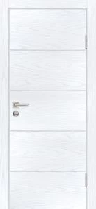 Межкомнатная дверь P-12 Дуб скай белый